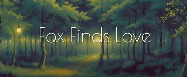 Screenshot from promotional book video for Roselyn Barks's children's book Fox Finds Love.